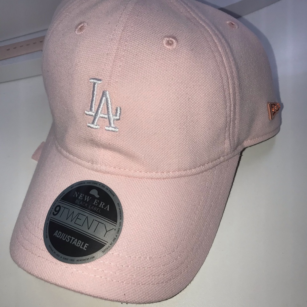 LA Dodgers pink hat